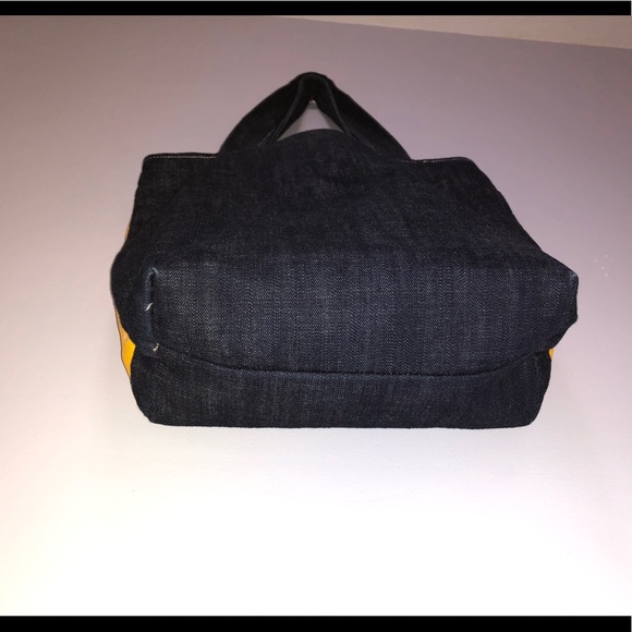 🌞HAND PAINTED Denim Shoulder Bag - Picture 5 of 6